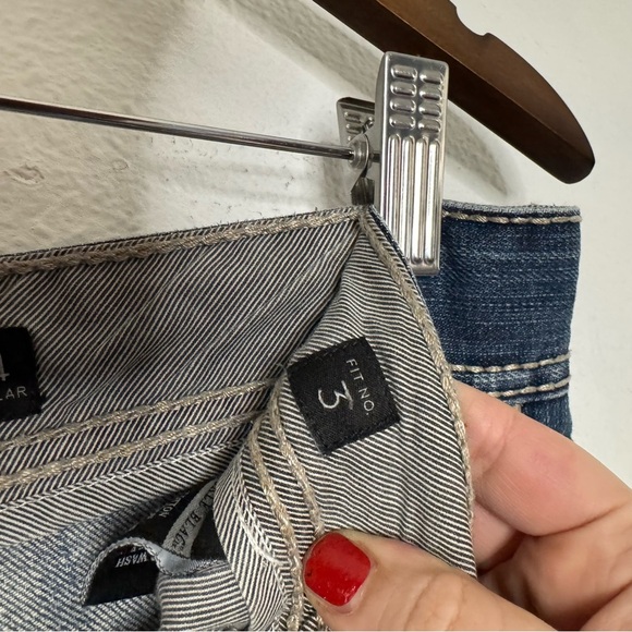 Buckle Black Denim Size 34 Regular Fit Distressed Fade No. 3 Style# BBLA313 BKE - Picture 11 of 13